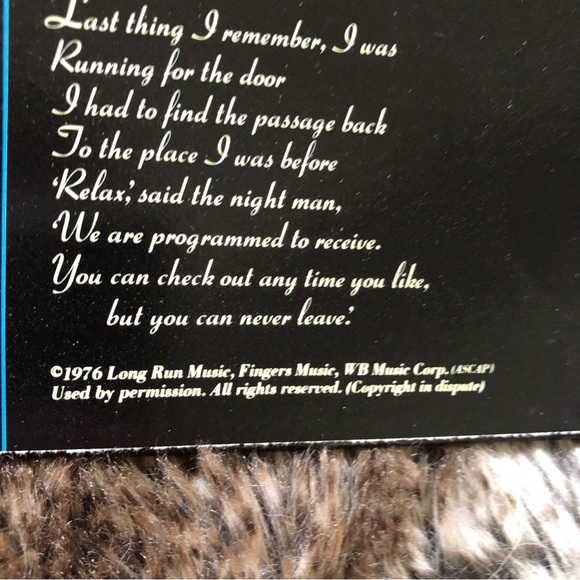 Eagles Hotel California 1976 Original album , poster , sleeve and… - Picture 4 of 13